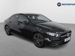 Black Used 2021 Mercedes A250 AMG line Sedan | £20,049 (Fair price)