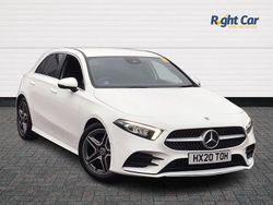 White Used 2020 Mercedes A180 Executive Hatchback | £16,699 (Fair price)