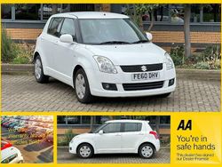 White Used 2010 Suzuki Swift SZ3 Hatchback | £3,320 (Fair price)