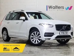Crystal white Used 2016 Volvo XC90 Momentum SUV | £17,300 (A bit pricey)