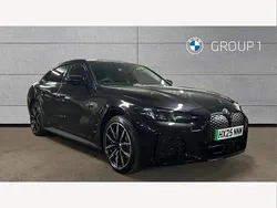 Black sapphire metallic paint Used 2025 BMW i4 M Sport Sedan | £43,749 (Expensive)