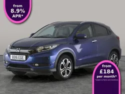 Blue Used 2016 Honda HR-V EX SUV | £11,094 (Fair price)