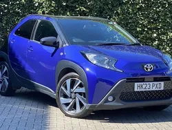 Blue Used 2023 Toyota Aygo Hatchback | £14,799 (Fair price)