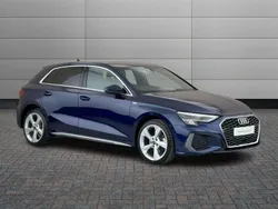 Blue Used 2024 Audi A3 e-tron S-Line Hatchback | £27,991 (A bit pricey)