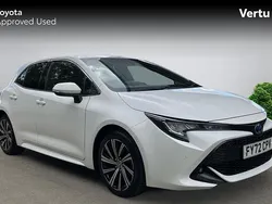 White Used 2022 Toyota Corolla Design Hatchback | £17,026 (Fair price)