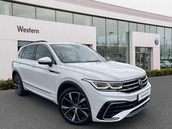 White Used 2023 VW Tiguan R-line SUV | £27,999 (Fair price)