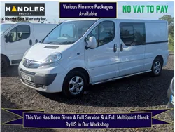 White Used 2011 Vauxhall Vivaro Sportive Van | £6,995