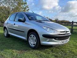 Silver Used 2002 Peugeot 206 Hatchback | £3,495