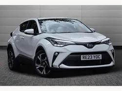 White Used 2023 Toyota C-HR Design SUV | £23,195 (Fair price)