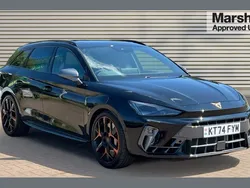 Metallic midnight black Used 2025 Cupra Leon VZ1 Estate | £38,990