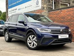 Blue Used 2024 VW Tiguan Allspace Life SUV | £29,495 (A bit pricey)
