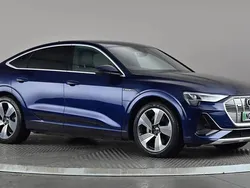 Blue Used 2022 Audi e-tron S-Line SUV | £24,977 (Fair price)
