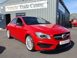 Red Used 2015 Mercedes CLA45 AMG AMG Coupe | £19,998 (Fair price)