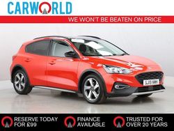 Red Used 2019 Ford Focus Active Hatchback | £8,426 (Good price)