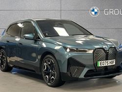 Blue Used 2025 BMW iX M Sport SUV | £48,850 (Expensive)
