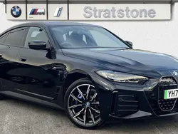 Black Used 2024 BMW i4 M Sport Sedan | £48,250 (Expensive)