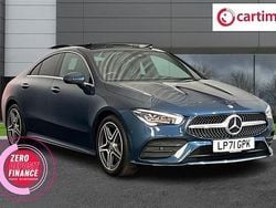 Blue Used 2022 Mercedes CLA200 AMG line Coupe | £34,399