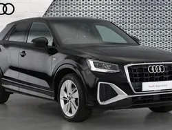 Black Used 2021 Audi Q2 S-Line SUV | £22,966 (Fair price)