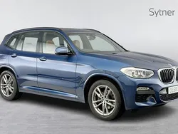 Blue Used 2018 BMW X3 M Sport SUV | £26,000 (A bit pricey)