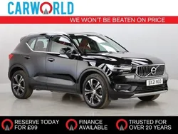 Black Used 2021 Volvo XC40 Inscription SUV | £18,990 (Good price)