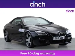 Black Used 2018 BMW 640 Cabriolet M Sport Cabriolet | £23,499