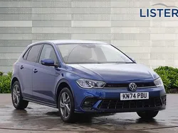 Reef blue Used 2024 VW Polo R-line Hatchback | £21,990 (A bit pricey)