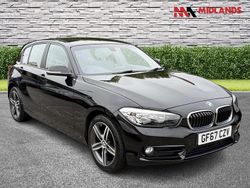 Black Used 2017 BMW 116 Sport Line Hatchback | £8,400 (Fair price)
