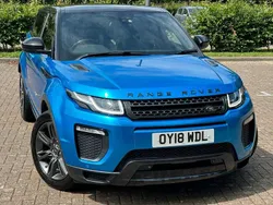 Blue Used 2018 Land Rover Range Rover evoque Landmark SUV | £14,495 (Fair price)