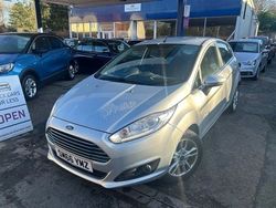 Silver Used 2017 Ford Fiesta Zetec Hatchback | £5,900 (Fair price)