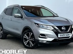 Silver Used 2018 Nissan Qashqai N-Connecta SUV | £13,209 (Fair price)