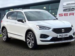 White Used 2021 Seat Tarraco FR Sport SUV | £24,232 (Fair price)