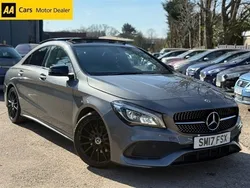 Grey Used 2017 Mercedes CLA200 AMG line Coupe | £12,985 (Fair price)