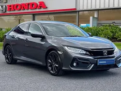 Grey Used 2021 Honda Civic SR Hatchback | £14,845 (Fair price)