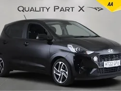 Black Used 2022 Hyundai i10 Premium Hatchback | £11,179 (Fair price)