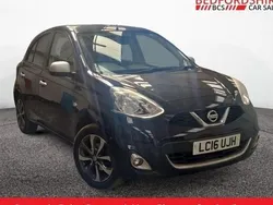 Black Used 2016 Nissan Micra N-TEC Hatchback | £6,630 (Fair price)