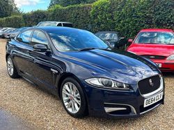 Blue Used 2014 Jaguar XF R-Sport Sedan | £8,499 (A bit pricey)