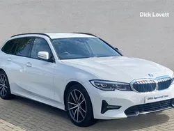 White Used 2020 BMW 320 Sport Line Estate | £23,333 (A bit pricey)
