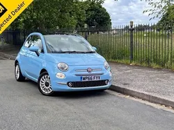 Blue Used 2016 Fiat 500 Lounge Hatchback | £5,695 (Fair price)