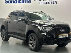 Mica shadow black Used 2022 Ford Ranger Wildtrack Pickup | £24,900 (Fair price)