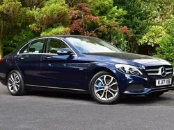 Blue Used 2017 Mercedes C350 Sedan | £7,950 (Good price)