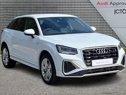 White Used 2025 Audi Q2 S-Line SUV | £28,778 (Fair price)