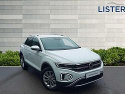 Pure white New 2025 VW T-Roc Style SUV | £29,991 (Expensive)