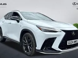 White Used 2024 Lexus NX450h+ Sport Line SUV | £53,503 (Fair price)