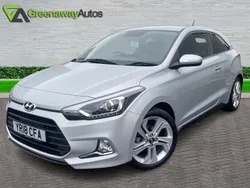 Silver Used 2018 Hyundai i20 Premium Coupe | £9,991 (Fair price)