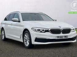 White Used 2018 BMW 520 Sport Line Estate | £18,199 (Good price)
