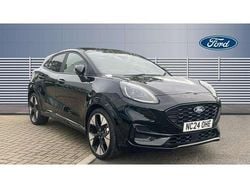 Black Used 2024 Ford Puma ST-Line X SUV | £20,570