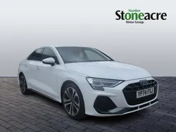 White Used 2024 Audi A3 S-Line Sedan | £26,650 (Fair price)