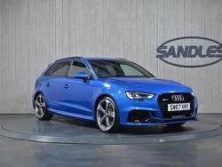 Blue Used 2017 Audi RS3 Advanced Hatchback | £32,449 (Expensive)