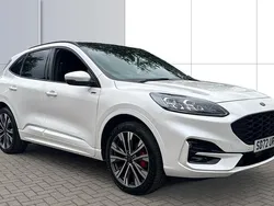 White Used 2022 Ford Kuga ST-Line X SUV | £18,672 (Fair price)