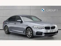 Blue Used 2019 BMW 520 M Sport Sedan | £19,450 (Fair price)